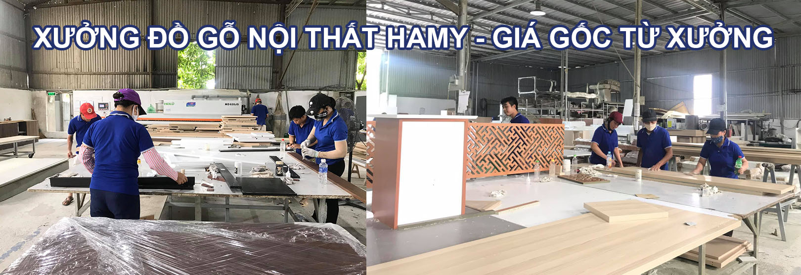 Xưởng Thi Công Đồ Gỗ Thạch Thất Hà Nội HAMY Giá Gốc