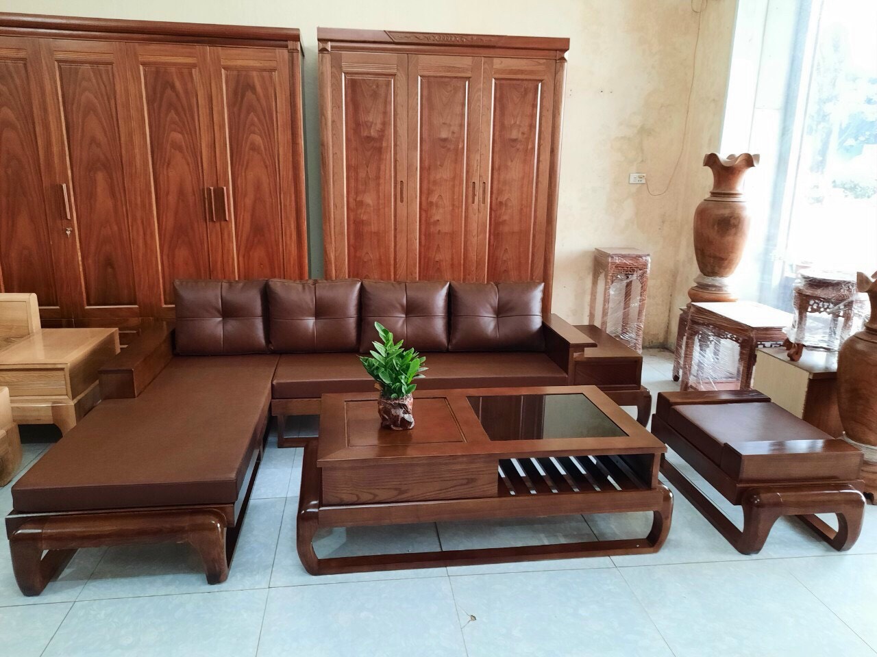 Bộ bàn ghế sofa phòng khách cao cấp hiện đại giá rẻ