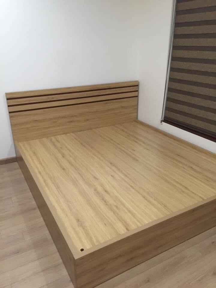 Giường Ngủ Gỗ MDF đơn giản